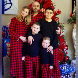 Christmas pajamas kids size 10